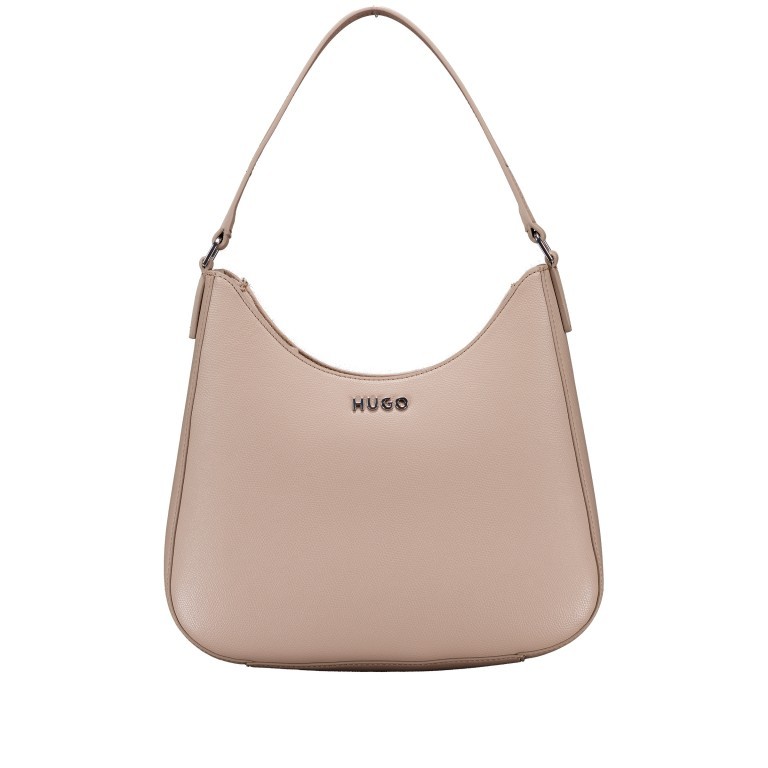 Beuteltasche Chris Hobo Big Dark Beige, Farbe: beige, Marke: HUGO, EAN: 4063545103137, Abmessungen in cm: 31x28.5x6.5, Bild 1 von 5
