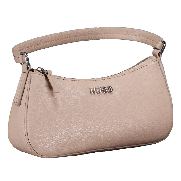Umhängetasche Chris Hobo Dark Beige, Farbe: beige, Marke: HUGO, EAN: 4063545103007, Abmessungen in cm: 27.5x13.5x6.5, Bild 2 von 6