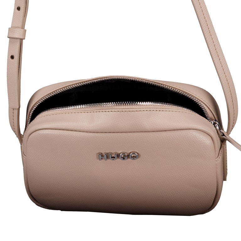 Umhängetasche Chris Crossbody Dark Beige, Farbe: beige, Marke: HUGO, EAN: 4063545102932, Abmessungen in cm: 20.5x12.5x6.5, Bild 6 von 6