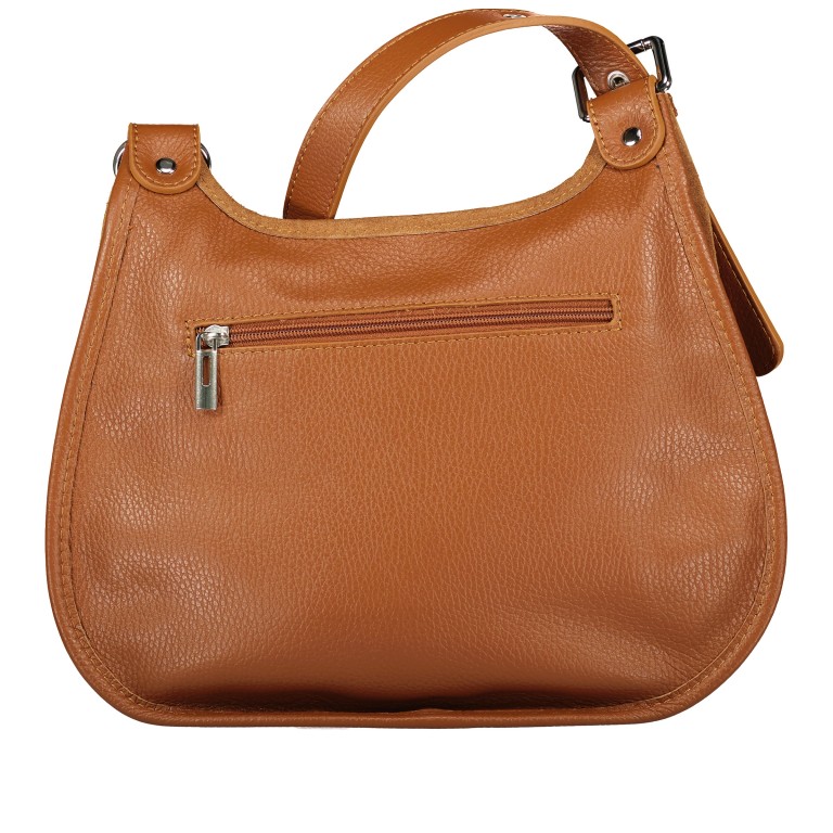 Satteltasche Hellbraun, Farbe: braun, Marke: Hausfelder Manufaktur, EAN: 4065646022621, Abmessungen in cm: 30x24x9, Bild 3 von 7