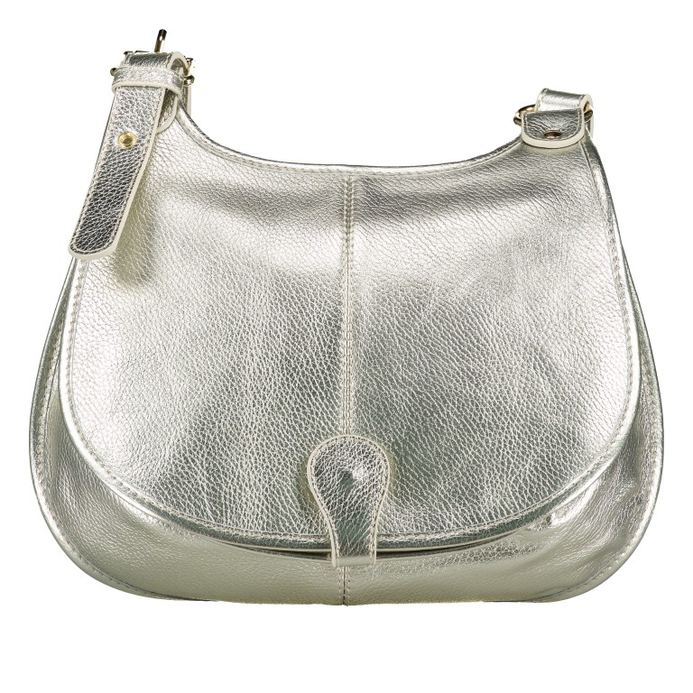 Satteltasche Metallic Gold, Farbe: metallic, Marke: Hausfelder Manufaktur, EAN: 4065646022645, Abmessungen in cm: 31x22x9, Bild 1 von 7