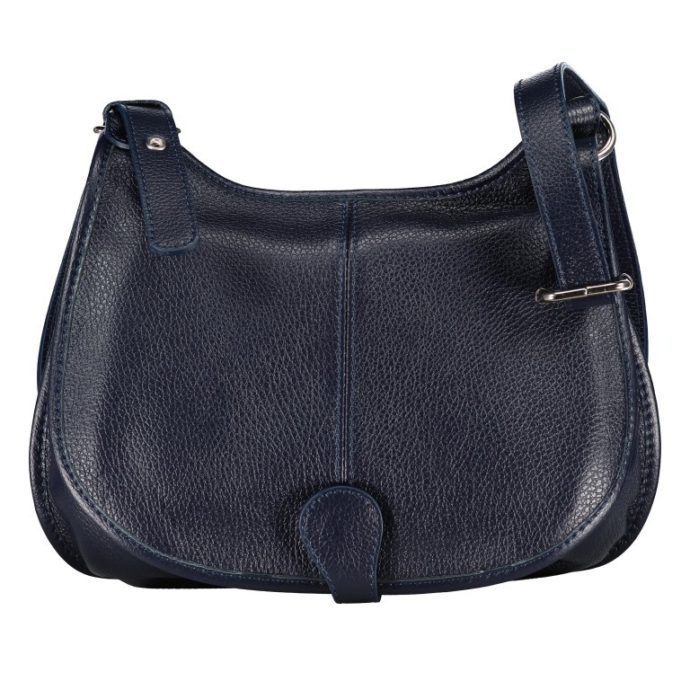 Satteltasche Dunkelblau, Farbe: blau/petrol, Marke: Hausfelder Manufaktur, EAN: 4065646022591, Abmessungen in cm: 30x24x9, Bild 1 von 6