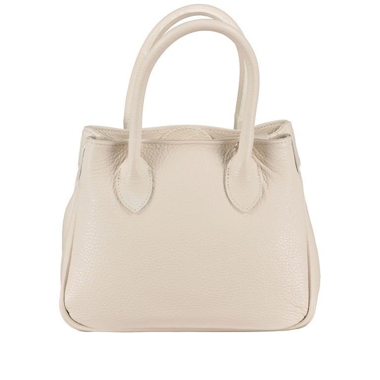 Handtasche Dollaro Beige, Farbe: beige, Marke: Hausfelder Manufaktur, EAN: 4065646022676, Abmessungen in cm: 23.5x18x9.5, Bild 3 von 7