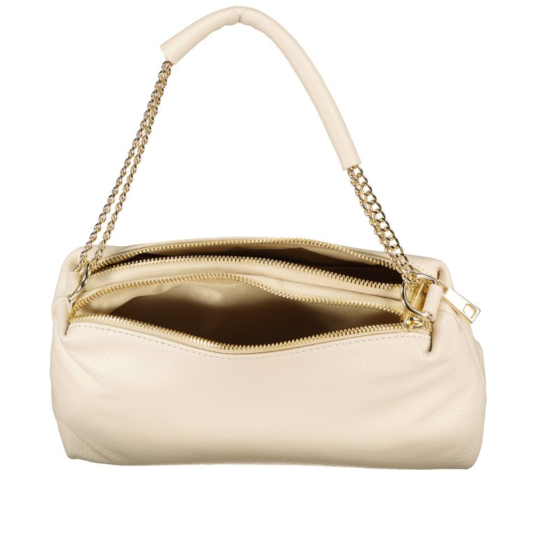 Umhängetasche Dollaro Beige, Farbe: beige, Marke: Hausfelder Manufaktur, EAN: 4065646022881, Abmessungen in cm: 26x14.5x8.5, Bild 8 von 8