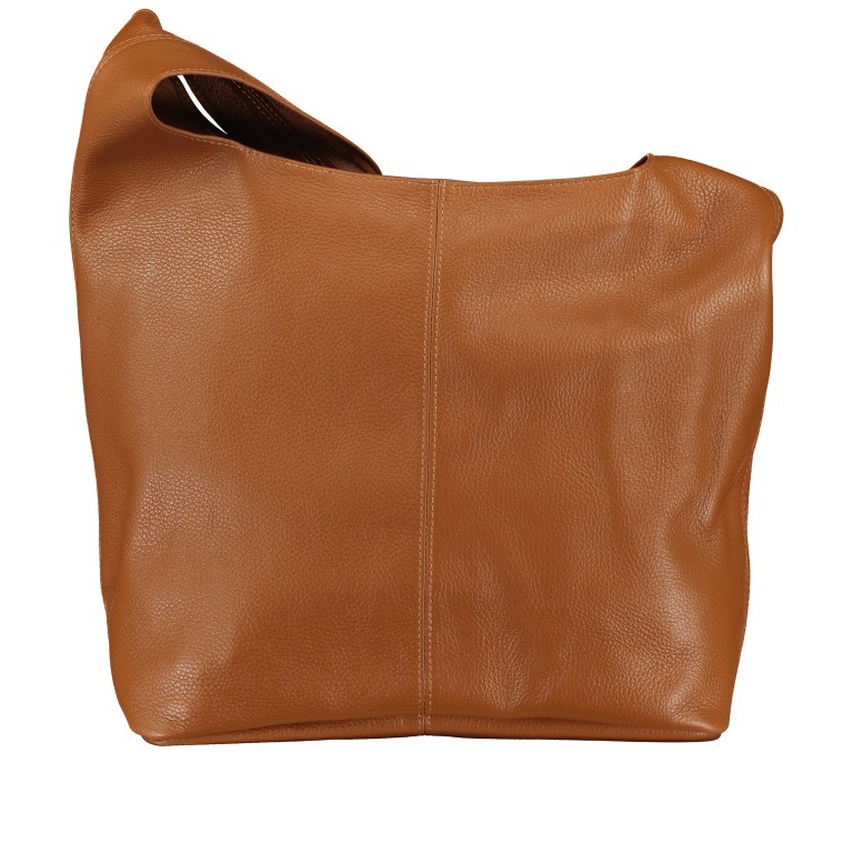 Beuteltasche Dollaro Hellbraun, Farbe: braun, Marke: Hausfelder Manufaktur, EAN: 4065646023079, Abmessungen in cm: 33.5x32.5x16, Bild 1 von 5