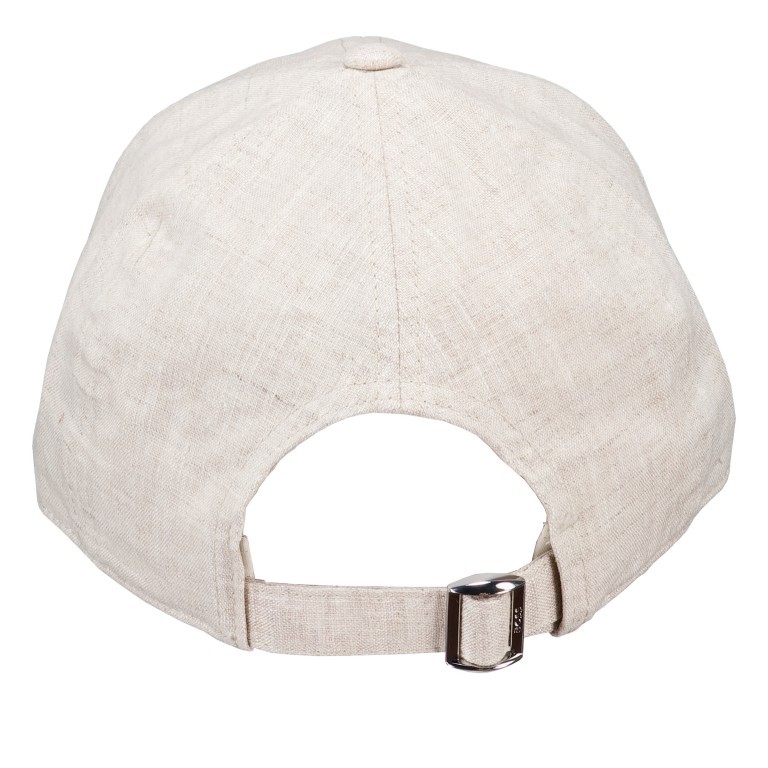 Kappe Ari Linen Cap stufenlos verstellbar Medium Beige, Farbe: beige, Marke: BOSS, EAN: 4063545077889, Bild 2 von 2