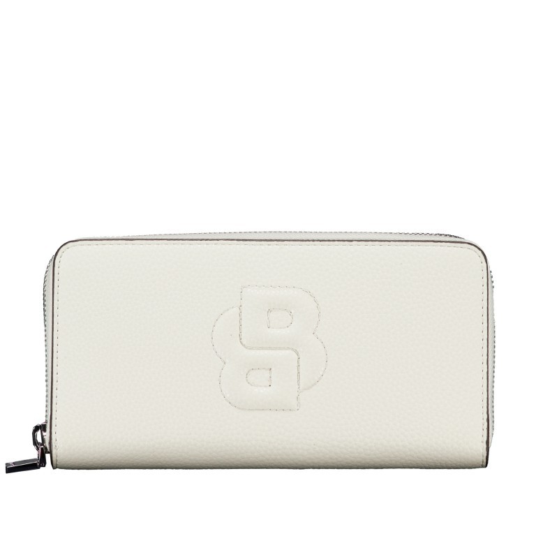 Geldbörse Anett Ziparound Open White, Farbe: beige, Marke: BOSS, EAN: 4063545101652, Abmessungen in cm: 19x10x2.5, Bild 1 von 4