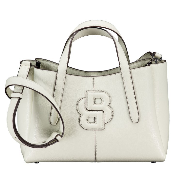 Handtasche Anett Tote Bag M Open White, Farbe: beige, Marke: BOSS, EAN: 4063545102062, Abmessungen in cm: 30x20x14, Bild 1 von 7