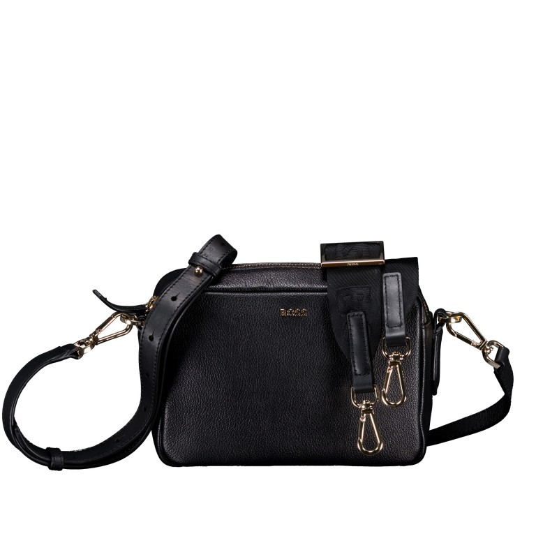 Umhängetasche Alyce Crossbody Black, Farbe: schwarz, Marke: Boss, EAN: 4063545101928, Abmessungen in cm: 21x14x7, Bild 1 von 7