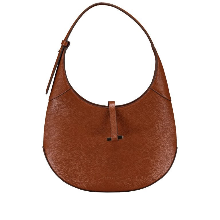Beuteltasche Lidney Hobo Medium Brown, Farbe: cognac, Marke: Boss, EAN: 4063545102451, Abmessungen in cm: 30x23x5, Bild 1 von 6