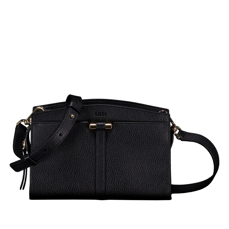 Umhängetasche Lidney Crossbody Black, Farbe: schwarz, Marke: Boss, EAN: 4063545102574, Abmessungen in cm: 23x15.5x8.5, Bild 1 von 6