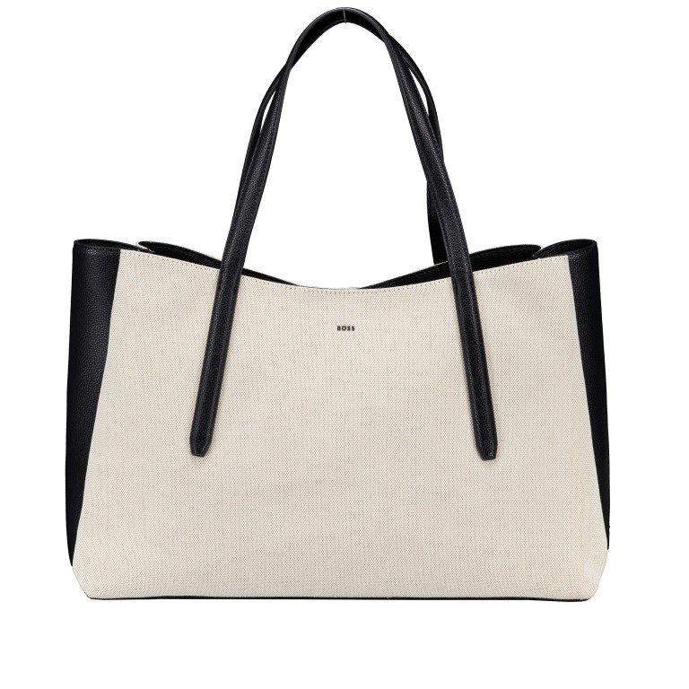Shopper Anett Tote Bag Natural, Farbe: beige, Marke: BOSS, EAN: 4063545102109, Abmessungen in cm: 45x29.5x17, Bild 3 von 6