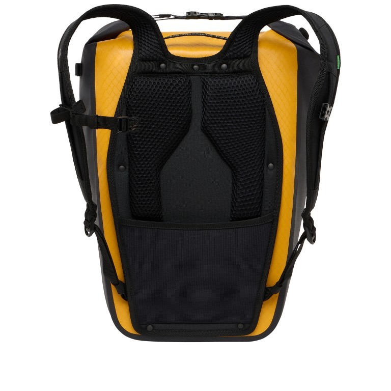 Fahrradtasche / Rucksack Aqua Transformer 2in1 Volumen 26 Liter Burnt Yellow, Farbe: gelb, Marke: Vaude, EAN: 4067729050460, Abmessungen in cm: 34x50x20, Bild 4 von 10