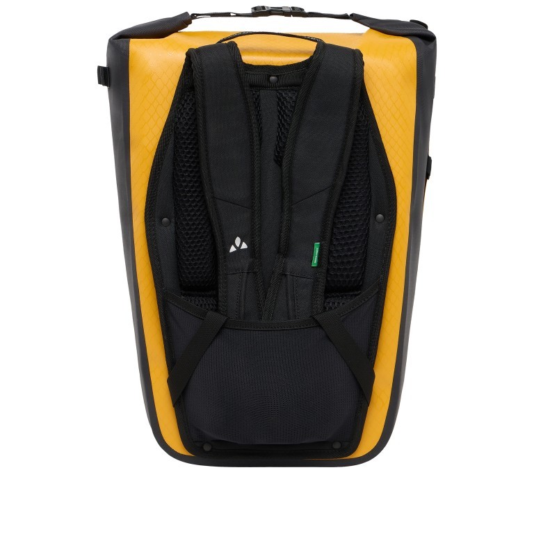 Fahrradtasche / Rucksack Aqua Transformer 2in1 Volumen 26 Liter Burnt Yellow, Farbe: gelb, Marke: Vaude, EAN: 4067729050460, Abmessungen in cm: 34x50x20, Bild 3 von 10