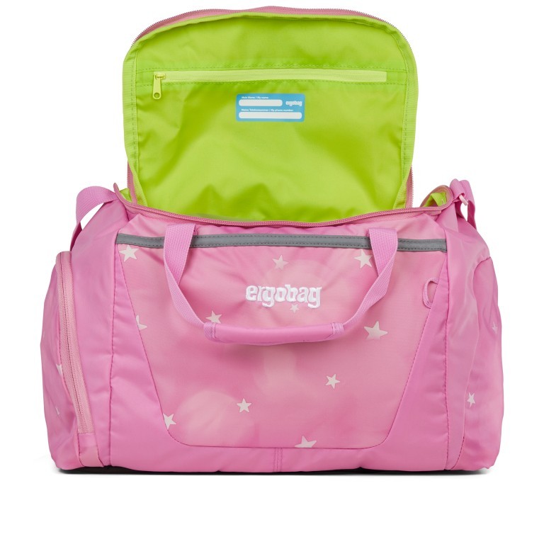 Sporttasche WolkenzauBär, Farbe: rosa/pink, Marke: Ergobag, EAN: 4057081196746, Abmessungen in cm: 40x20x25, Bild 2 von 3