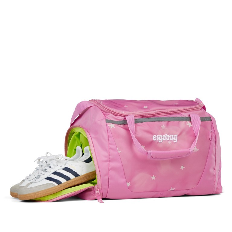 Sporttasche WolkenzauBär, Farbe: rosa/pink, Marke: Ergobag, EAN: 4057081196746, Abmessungen in cm: 40x20x25, Bild 3 von 3