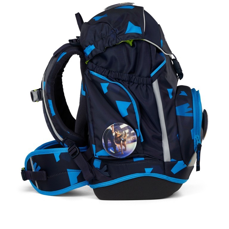 Schulranzen Pack Set 6-teilig Modell 2025 VerfolgBärjagd, Farbe: blau/petrol, Marke: Ergobag, EAN: 4057081200665, Abmessungen in cm: 28x40x25, Bild 5 von 8