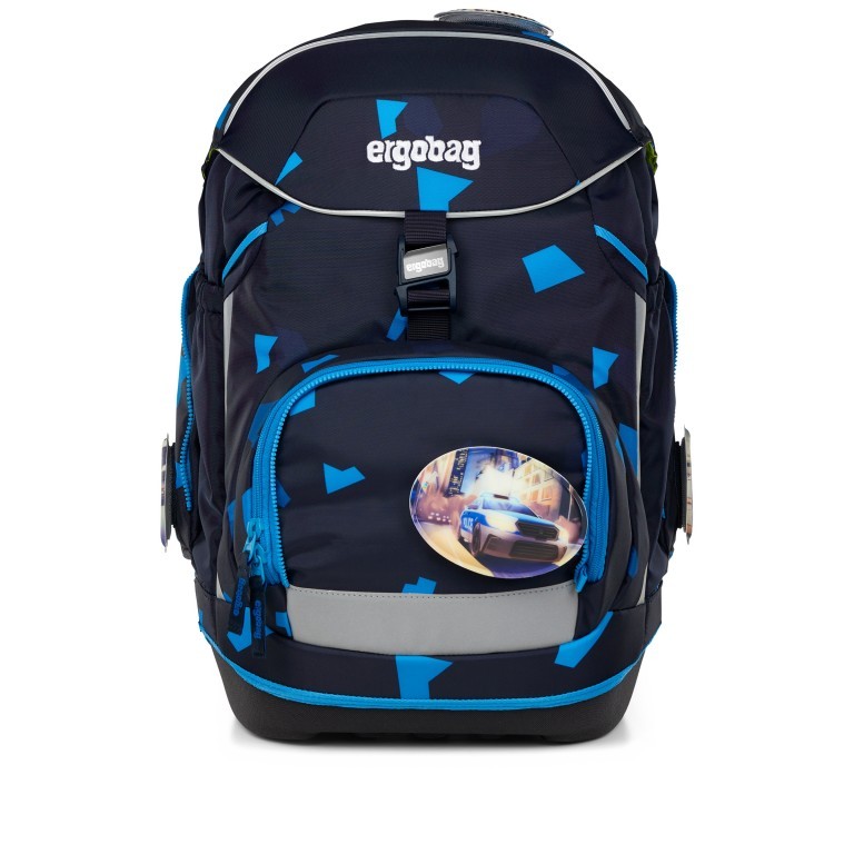 Schulranzen Pack Set 6-teilig Modell 2025 VerfolgBärjagd, Farbe: blau/petrol, Marke: Ergobag, EAN: 4057081200665, Abmessungen in cm: 28x40x25, Bild 2 von 8