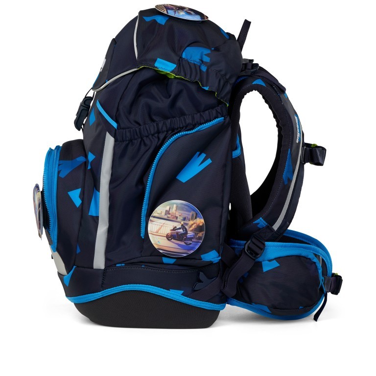Schulranzen Pack Set 6-teilig Modell 2025 VerfolgBärjagd, Farbe: blau/petrol, Marke: Ergobag, EAN: 4057081200665, Abmessungen in cm: 28x40x25, Bild 3 von 8