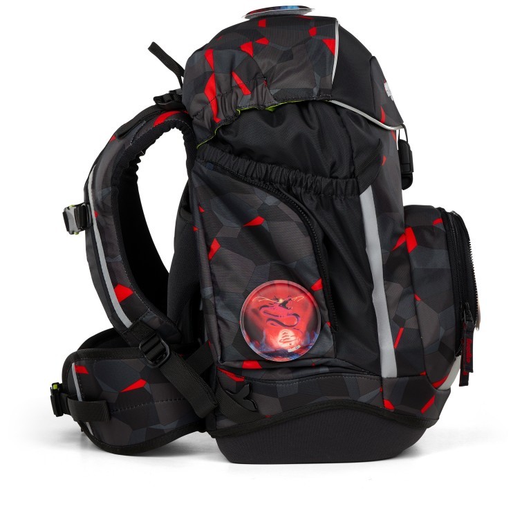Schulranzen Pack Set 6-teilig Modell 2025 TaekBärdo, Farbe: schwarz, Marke: Ergobag, EAN: 4057081200498, Abmessungen in cm: 28x40x25, Bild 5 von 8