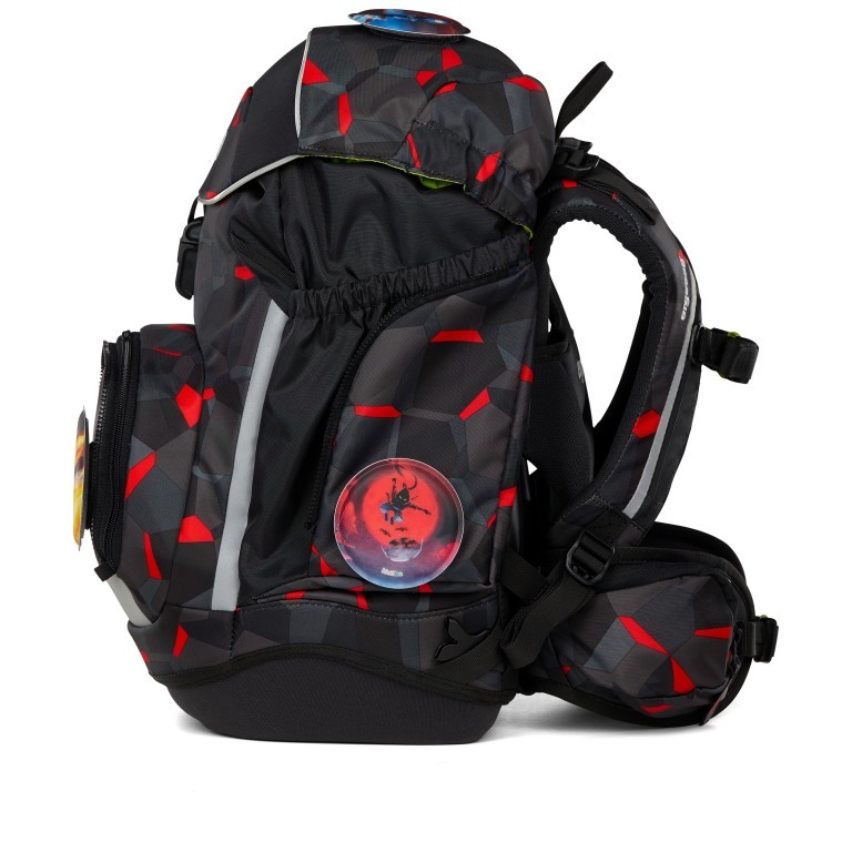 Schulranzen Pack Set 6-teilig Modell 2025 TaekBärdo, Farbe: schwarz, Marke: Ergobag, EAN: 4057081200498, Abmessungen in cm: 28x40x25, Bild 3 von 8
