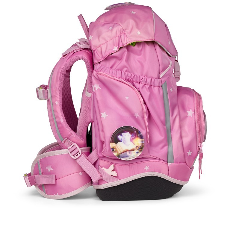 Schulranzen Pack Set 6-teilig Modell 2025 WolkenzauBär, Farbe: rosa/pink, Marke: Ergobag, EAN: 4057081200672, Abmessungen in cm: 28x40x25, Bild 5 von 8