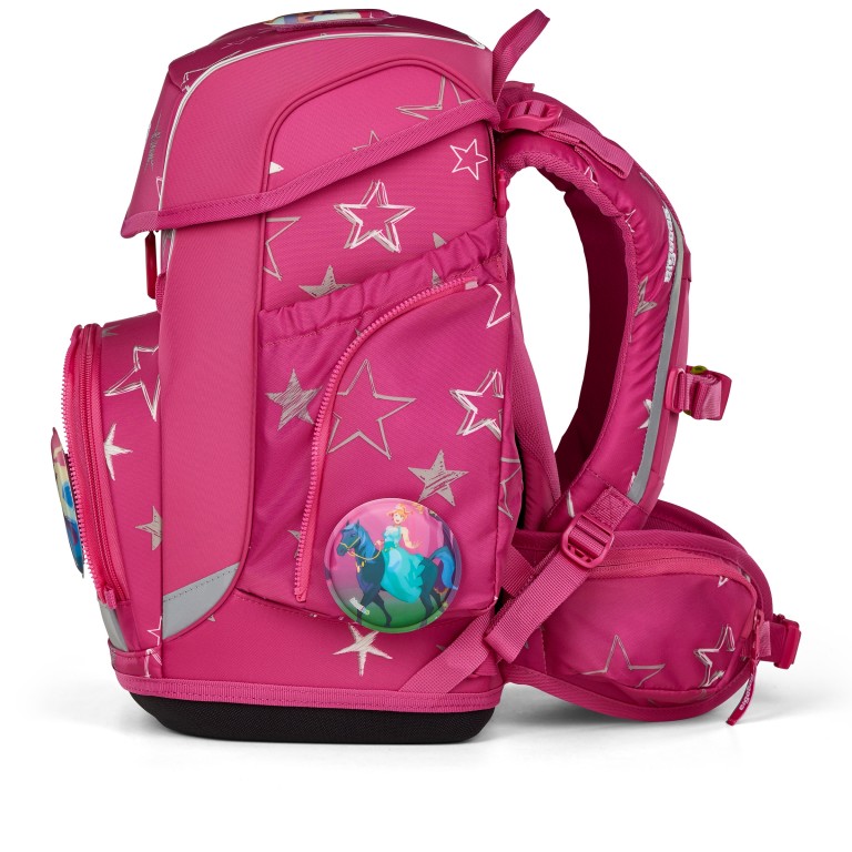 Schulranzen Cubo Set 5-teilig Modell 2025 SternzauBär, Farbe: rosa/pink, Marke: Ergobag, EAN: 4057081192298, Abmessungen in cm: 28x38x25, Bild 3 von 8