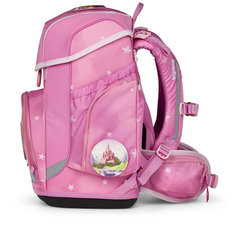 Schulranzen Cubo Set 5-teilig Modell 2025 WolkenzauBär, Farbe: rosa/pink, Marke: Ergobag, EAN: 4057081192373, Abmessungen in cm: 28x38x25, Bild 3 von 8