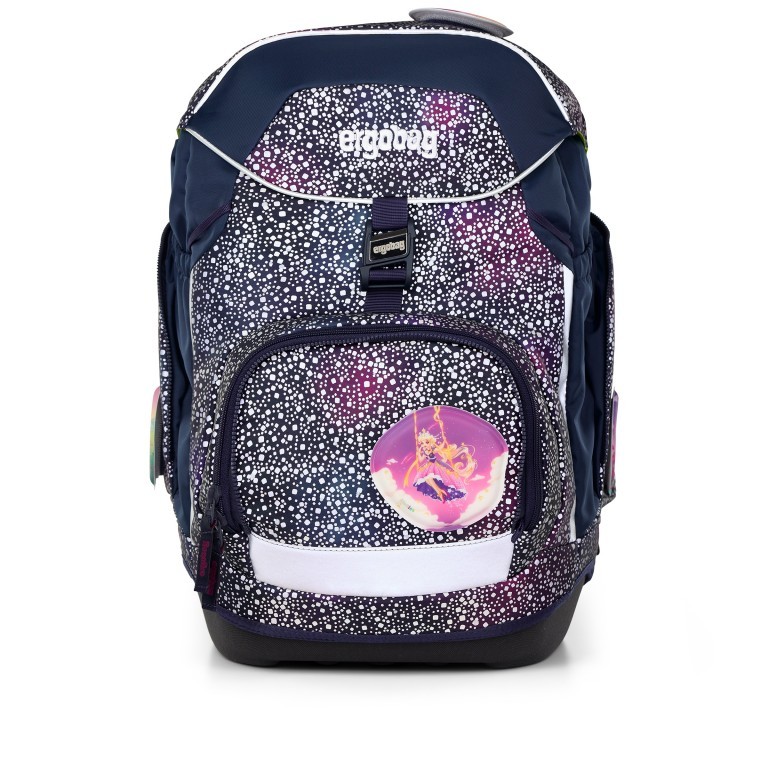 Schulranzen Pack Super Reflex Glow Set 6-teilig Modell 2025 Bärlaxy, Farbe: blau/petrol, Marke: Ergobag, EAN: 4057081200504, Abmessungen in cm: 28x40x25, Bild 3 von 9