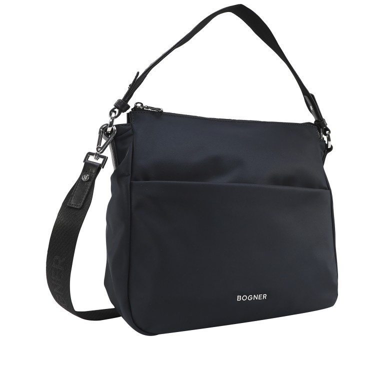 Beuteltasche Klosters Isalie Dark Blue, Farbe: blau/petrol, Marke: Bogner, EAN: 4053533982257, Abmessungen in cm: 31x27x13, Bild 2 von 8