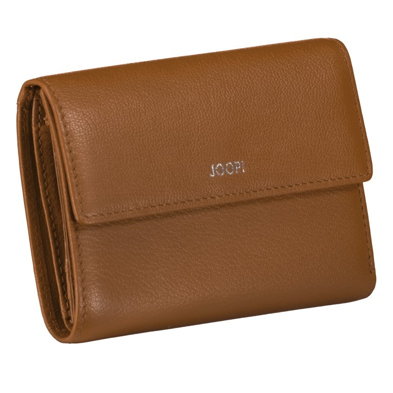 Geldbörse Lantea Cosma MH10F Cognac, Farbe: cognac, Marke: Joop!, EAN: 4048835218920, Abmessungen in cm: 14x10x3, Bild 2 von 5