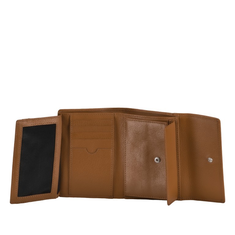 Geldbörse Lantea Cosma MH10F Cognac, Farbe: cognac, Marke: Joop!, EAN: 4048835218920, Abmessungen in cm: 14x10x3, Bild 5 von 5