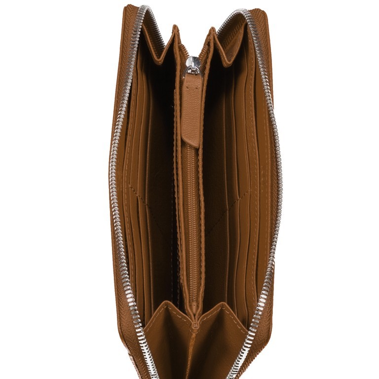 Geldbörse Lantea Yura LH10Z Cognac, Farbe: cognac, Marke: Joop!, EAN: 4048835218951, Abmessungen in cm: 19x10.5x2, Bild 5 von 5