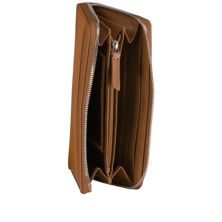 Geldbörse Lantea Yura LH10Z Cognac, Farbe: cognac, Marke: Joop!, EAN: 4048835218951, Abmessungen in cm: 19x10.5x2, Bild 4 von 5