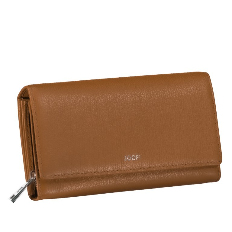 Geldbörse Lantea Europa LH11F Cognac, Farbe: cognac, Marke: Joop!, EAN: 4048835218982, Abmessungen in cm: 18x10x3, Bild 2 von 4