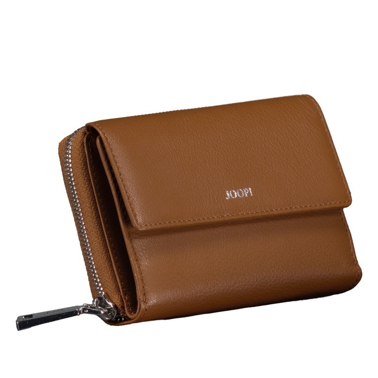 Geldbörse Lantea Martha MH15FZ Cognac, Farbe: cognac, Marke: Joop!, EAN: 4048835219347, Abmessungen in cm: 13.5x9.5x4, Bild 2 von 5