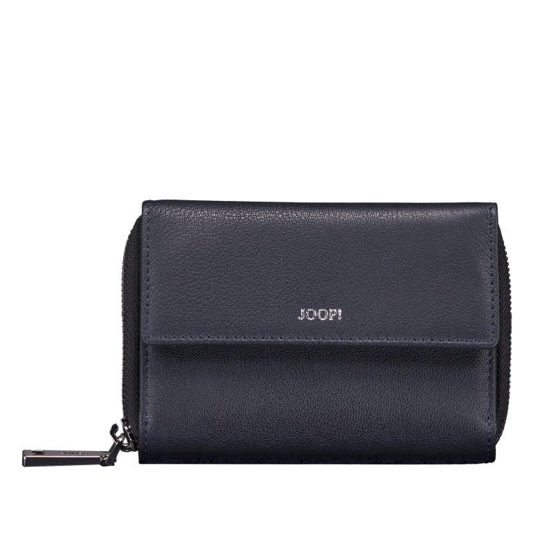 Geldbörse Lantea Martha MH15FZ Dark Navy, Farbe: blau/petrol, Marke: Joop!, EAN: 4048835219330, Abmessungen in cm: 13.5x9.5x4, Bild 1 von 5