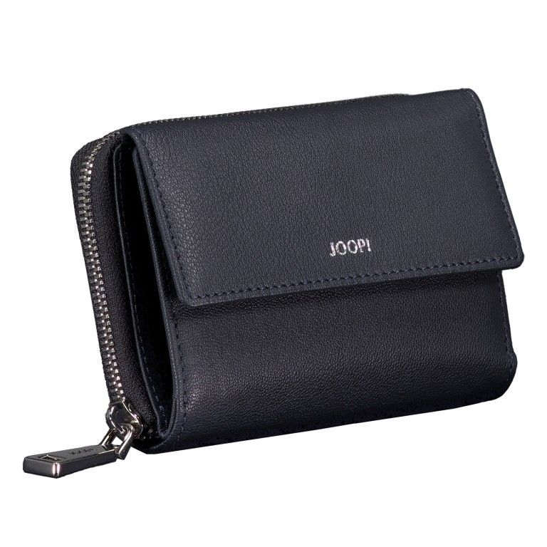 Geldbörse Lantea Martha MH15FZ Dark Navy, Farbe: blau/petrol, Marke: Joop!, EAN: 4048835219330, Abmessungen in cm: 13.5x9.5x4, Bild 2 von 5