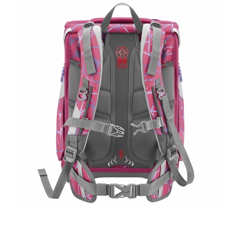 Schulranzen Space Set 5-teilig Star Stella, Farbe: rosa/pink, Marke: Step by Step, EAN: 4047443524911, Abmessungen in cm: 28x37x20, Bild 6 von 14