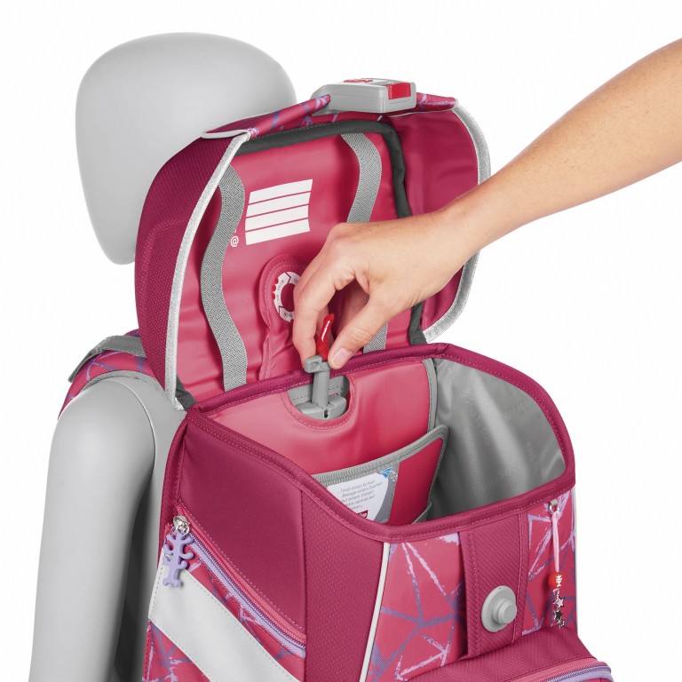 Schulranzen Space Set 5-teilig Star Stella, Farbe: rosa/pink, Marke: Step by Step, EAN: 4047443524911, Abmessungen in cm: 28x37x20, Bild 8 von 14