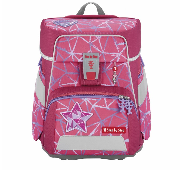 Schulranzen Space Set 5-teilig Star Stella, Farbe: rosa/pink, Marke: Step by Step, EAN: 4047443524911, Abmessungen in cm: 28x37x20, Bild 2 von 14