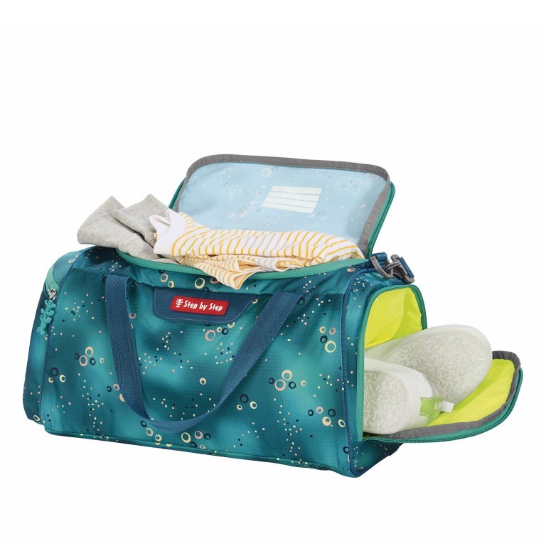 Sporttasche Dog Basty, Farbe: blau/petrol, Marke: Step by Step, EAN: 4047443525253, Abmessungen in cm: 38x20x23, Bild 2 von 2