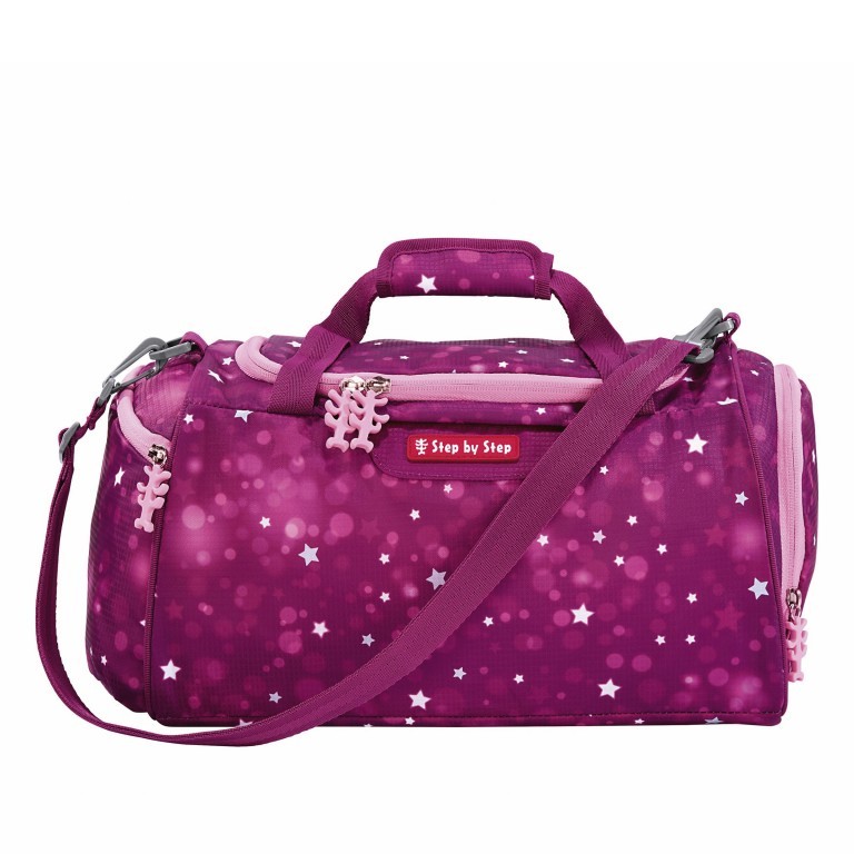 Sporttasche Sweet Unicorn Nuala, Farbe: rot/weinrot, Marke: Step by Step, EAN: 4047443525246, Abmessungen in cm: 38x20x23, Bild 1 von 2