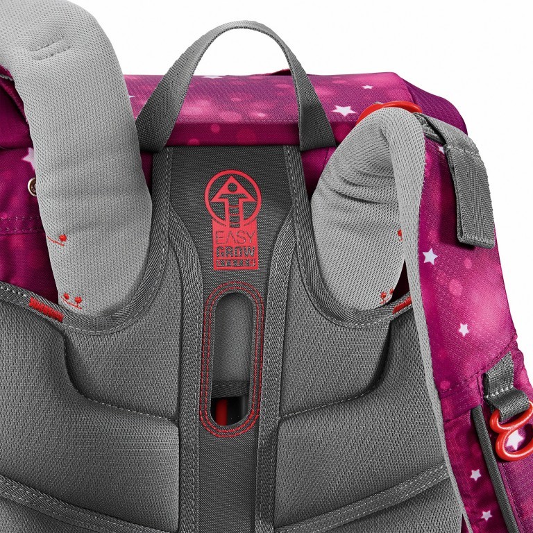 Schulranzen Cloud Set 5-teilig Sweet Unicorn Nuala, Farbe: rot/weinrot, Marke: Step by Step, EAN: 4047443525024, Abmessungen in cm: 28x37.5x20, Bild 11 von 14