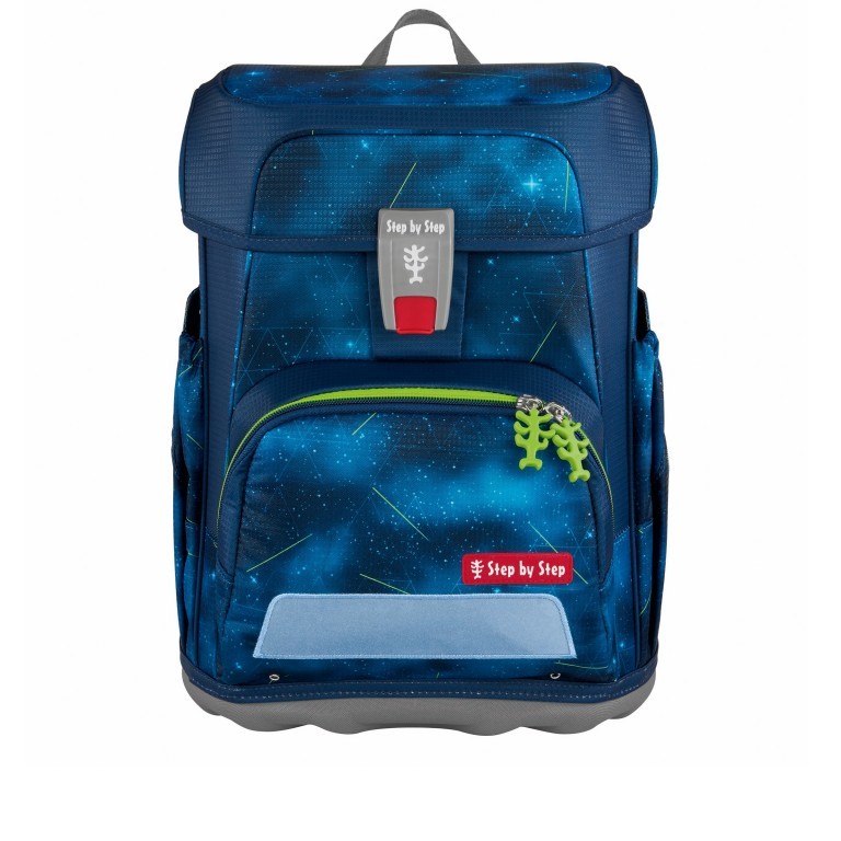 Schulranzen Cloud Set 5-teilig Starship Galactus, Farbe: blau/petrol, Marke: Step by Step, EAN: 4047443524997, Abmessungen in cm: 28x37.5x20, Bild 4 von 14