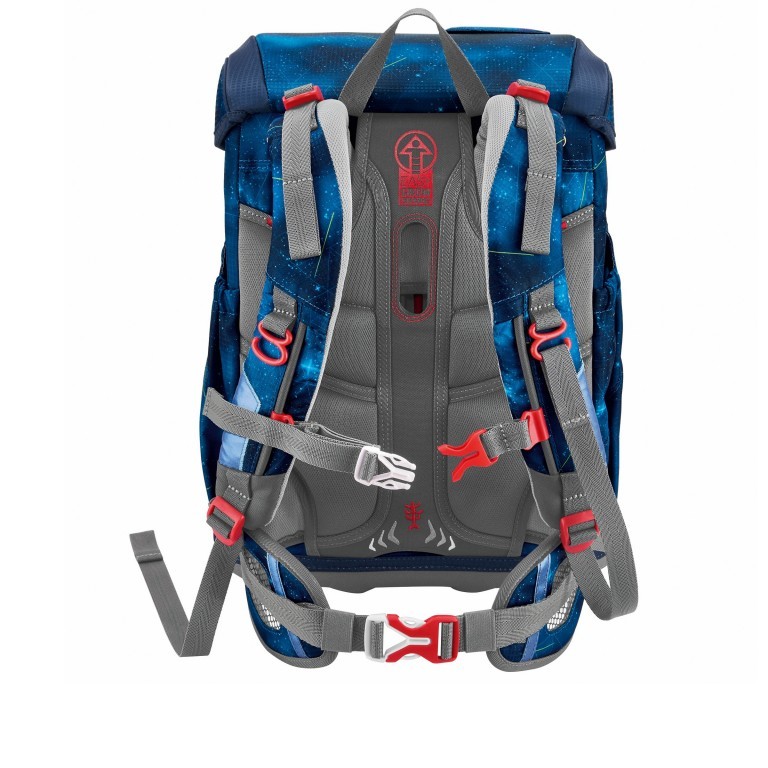 Schulranzen Cloud Set 5-teilig Starship Galactus, Farbe: blau/petrol, Marke: Step by Step, EAN: 4047443524997, Abmessungen in cm: 28x37.5x20, Bild 6 von 14