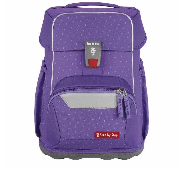 Schulranzen Basis Set 4-teilig Purple Konfetti, Farbe: flieder/lila, Marke: Step by Step, EAN: 4047443527288, Abmessungen in cm: 28x41x20, Bild 3 von 13