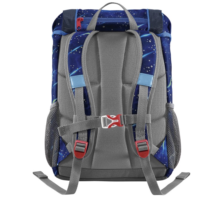 Kinderrucksack Kid Reflect Set 3-teilig Star Shuttle Elio, Farbe: blau/petrol, Marke: Step by Step, EAN: 4047443491985, Abmessungen in cm: 26x35x17, Bild 3 von 8