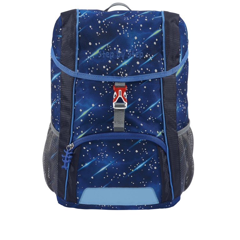 Kinderrucksack Kid Reflect Set 3-teilig Star Shuttle Elio, Farbe: blau/petrol, Marke: Step by Step, EAN: 4047443491985, Abmessungen in cm: 26x35x17, Bild 5 von 8