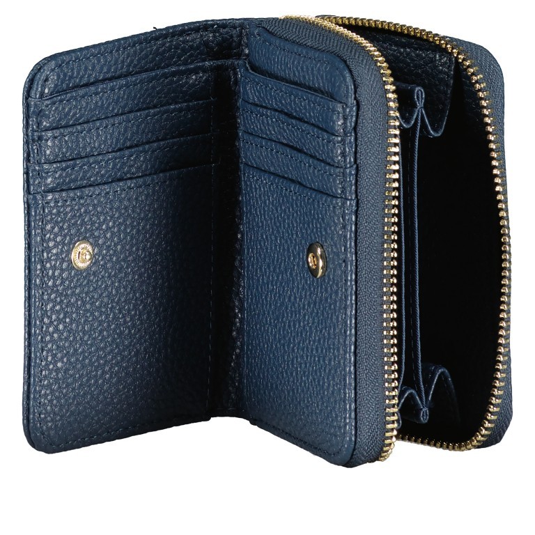 Geldbörse Sleek Petite Blue, Farbe: blau/petrol, Marke: Hey Marly, EAN: 4262484650416, Abmessungen in cm: 11.5x8.5x3.5, Bild 4 von 4